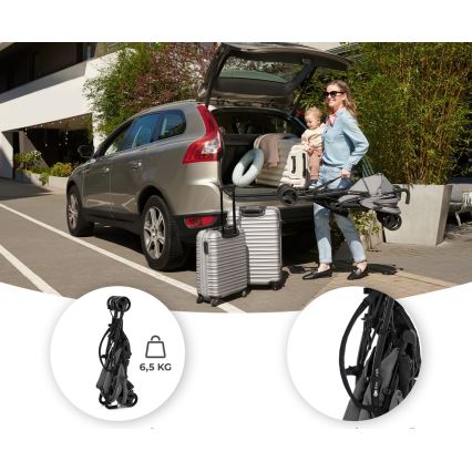 KINDERKRAFT - Passeggino TIK Stone grigio
