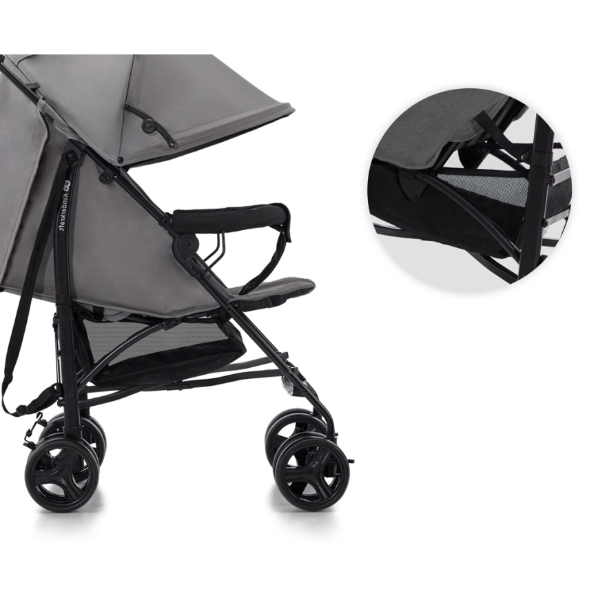 KINDERKRAFT - Passeggino TIK Stone grigio