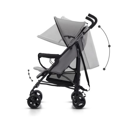 KINDERKRAFT - Passeggino TIK Stone grigio
