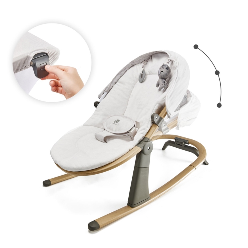 KINDERKRAFT - Sdraietta ELSU, grigia