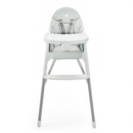 KINDERKRAFT - Sedia da pranzo per bambini 2in1 DINNLY grigio