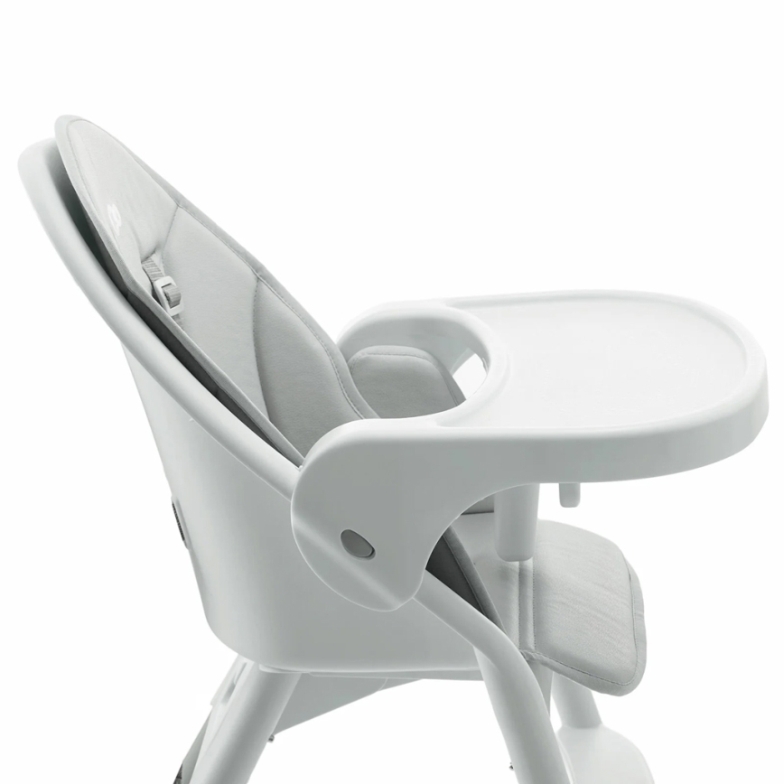 KINDERKRAFT - Sedia da pranzo per bambini 2in1 DINNLY grigio