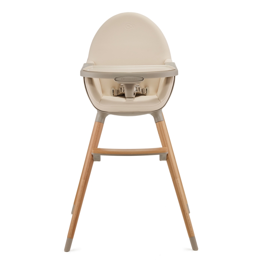 KINDERKRAFT - Sedia da pranzo per bambini 2v1 FINI2 faggio/beige