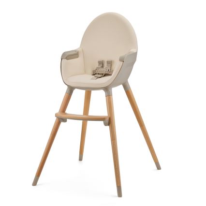 KINDERKRAFT - Sedia da pranzo per bambini 2v1 FINI2 faggio/beige