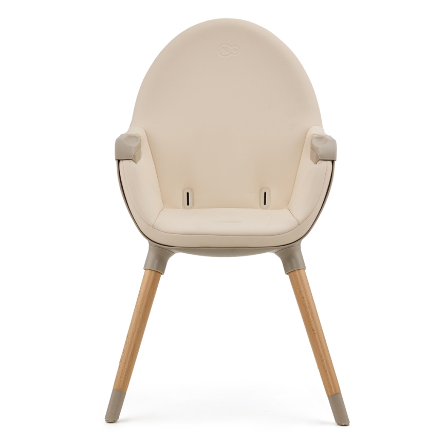 KINDERKRAFT - Sedia da pranzo per bambini 2v1 FINI2 faggio/beige