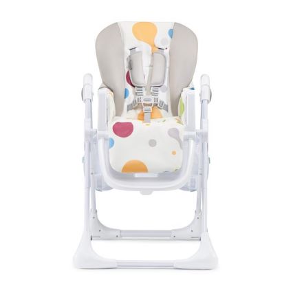 KINDERKRAFT - Sedia da pranzo per bambini YUMMY beige/bianco