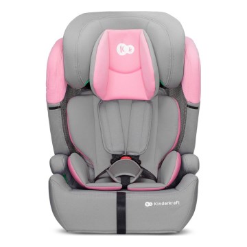 KINDERKRAFT - Seggiolino auto COMFORT UP i-Dimensioni (76-150 cm) grigio/rosa