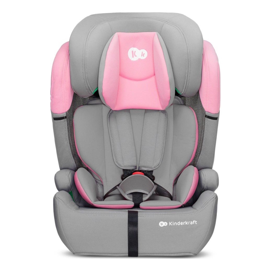 KINDERKRAFT - Seggiolino auto COMFORT UP i-Dimensioni (76-150 cm) grigio/rosa