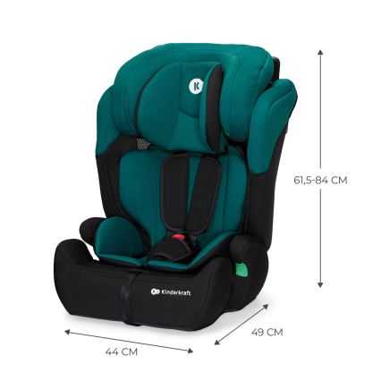 KINDERKRAFT - Seggiolino auto COMFORT UP i-Dimensioni (76-150 cm) verde