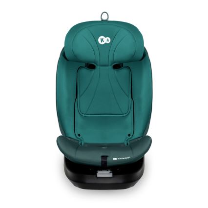 KINDERKRAFT - Seggiolino auto con base girevole I-GROW i-Size 40-150 cm turchese