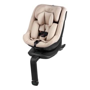 KINDERKRAFT - Seggiolino auto con base girevole I-GUARD i-Size 40-105 cm beige
