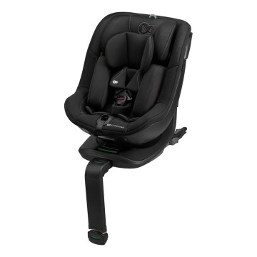 KINDERKRAFT - Seggiolino auto con base girevole I-GUARD i-Size 40-105 cm nero