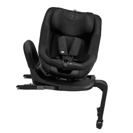 KINDERKRAFT - Seggiolino auto con base girevole I-GUARD PRO i-Size 61-105 cm nero