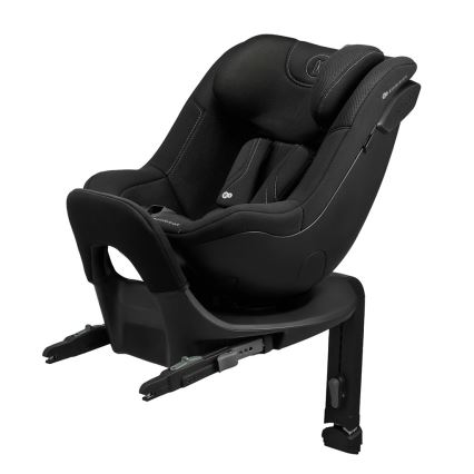 KINDERKRAFT - Seggiolino auto con base girevole I-GUARD PRO i-Size 61-105 cm nero
