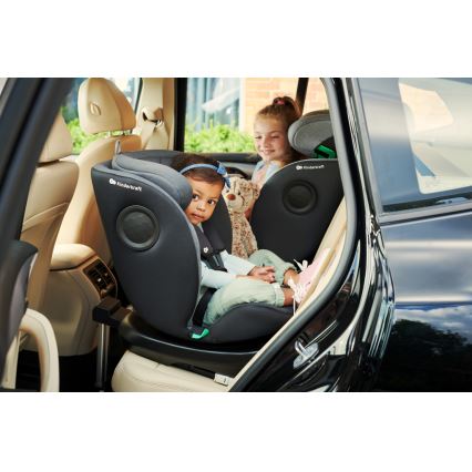 KINDERKRAFT - Seggiolino auto I-360 i-Dimensioni (40-150 cm) grigio