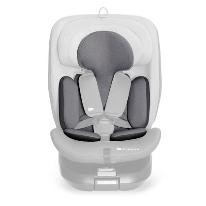 KINDERKRAFT - Seggiolino auto I-360 i-Dimensioni (40-150 cm) grigio