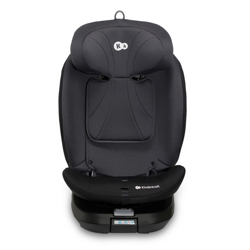 KINDERKRAFT - Seggiolino auto I-360 i-Dimensioni (40-150 cm) nero