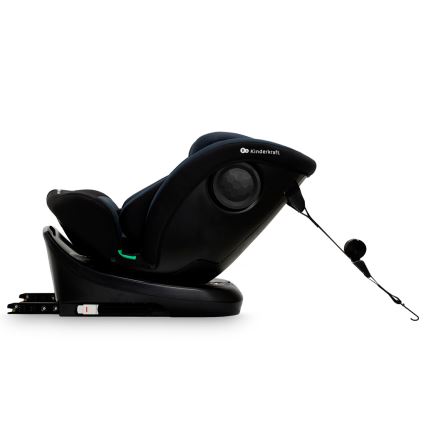 KINDERKRAFT - Seggiolino auto I-GROW i-Dimensioni (40-150 cm) nero