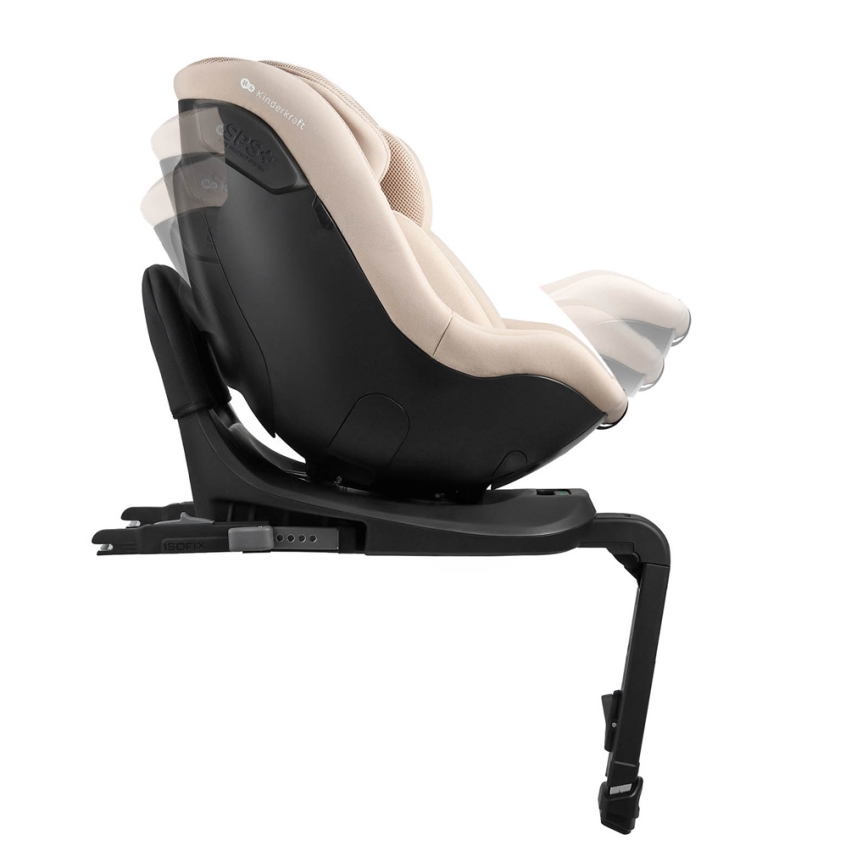 KINDERKRAFT - Seggiolino auto I-GUARD i-Size 40-105 cm beige