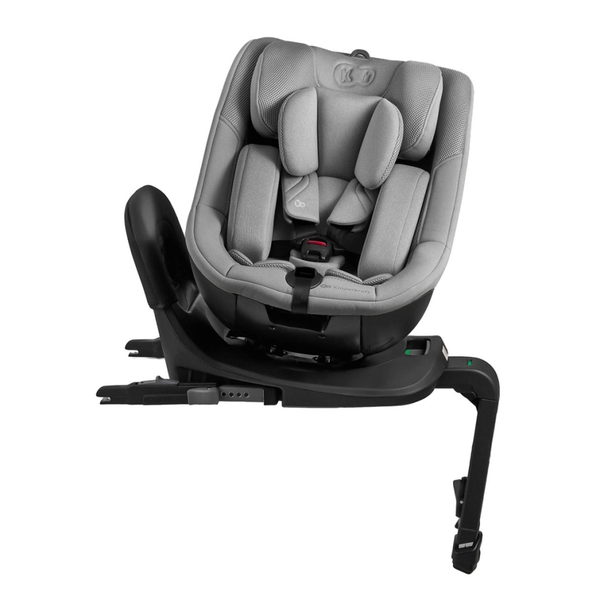 KINDERKRAFT - Seggiolino auto I-GUARD i-Size 40-105 cm, grigio