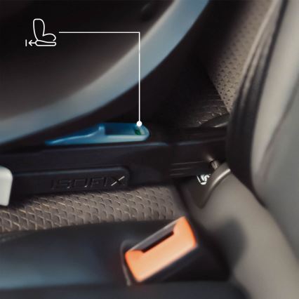 KINDERKRAFT - Seggiolino auto I-GUARD i-Size 40-105 cm nero