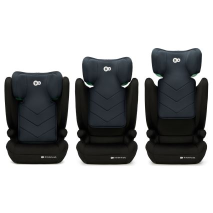 KINDERKRAFT - Seggiolino auto I-SPARK i-Dimensioni (100-150 cm) nero