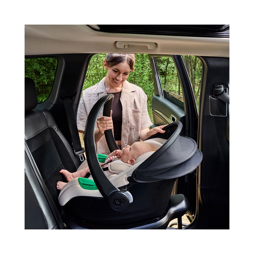 KINDERKRAFT - Seggiolino auto MINK PRO 2 40-87 cm (0-13 kg) beige