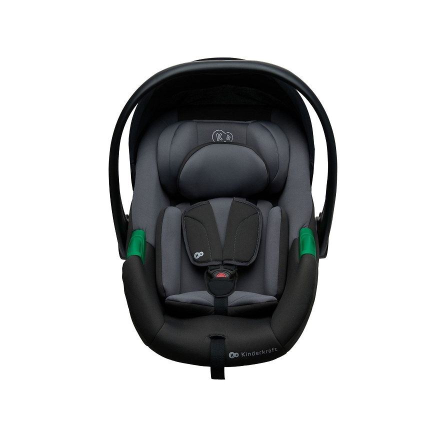 KINDERKRAFT - Seggiolino auto MINK PRO 2 40-87 cm (0-13 kg) grigio