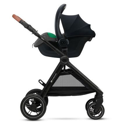 KINDERKRAFT - Seggiolino auto MINK PRO 2 40-87 cm (0-13 kg) grigio