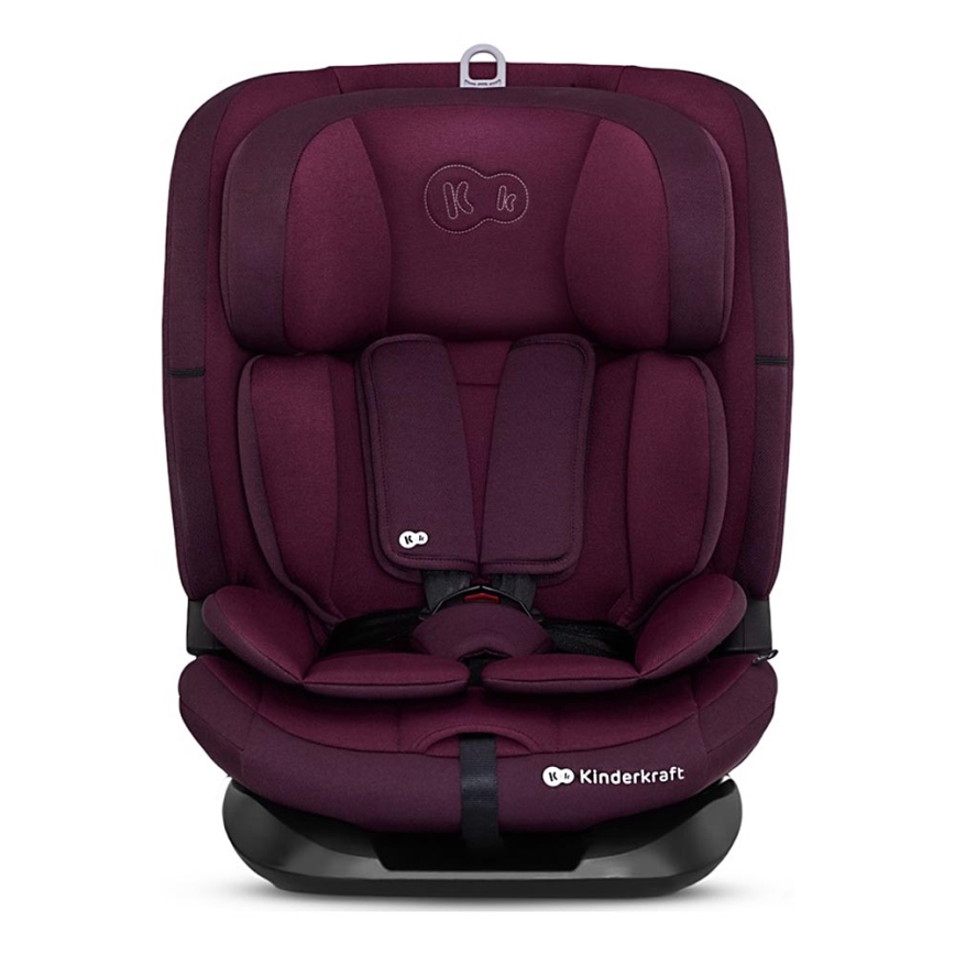 KINDERKRAFT - Seggiolino auto ONETO 3 i-Dimensioni (76-150 cm) + Isofix Cherry pearl