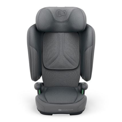 KINDERKRAFT - Seggiolino auto pieghevole UNITY 2 i-Size 100-150 cm grigio