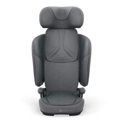 KINDERKRAFT - Seggiolino auto pieghevole UNITY 2 i-Size 100-150 cm grigio