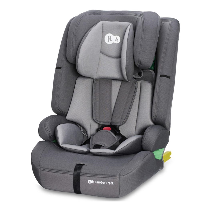 KINDERKRAFT - Seggiolino auto SAFETY FIX 2 i-Dimensioni (76-150 cm) grigio