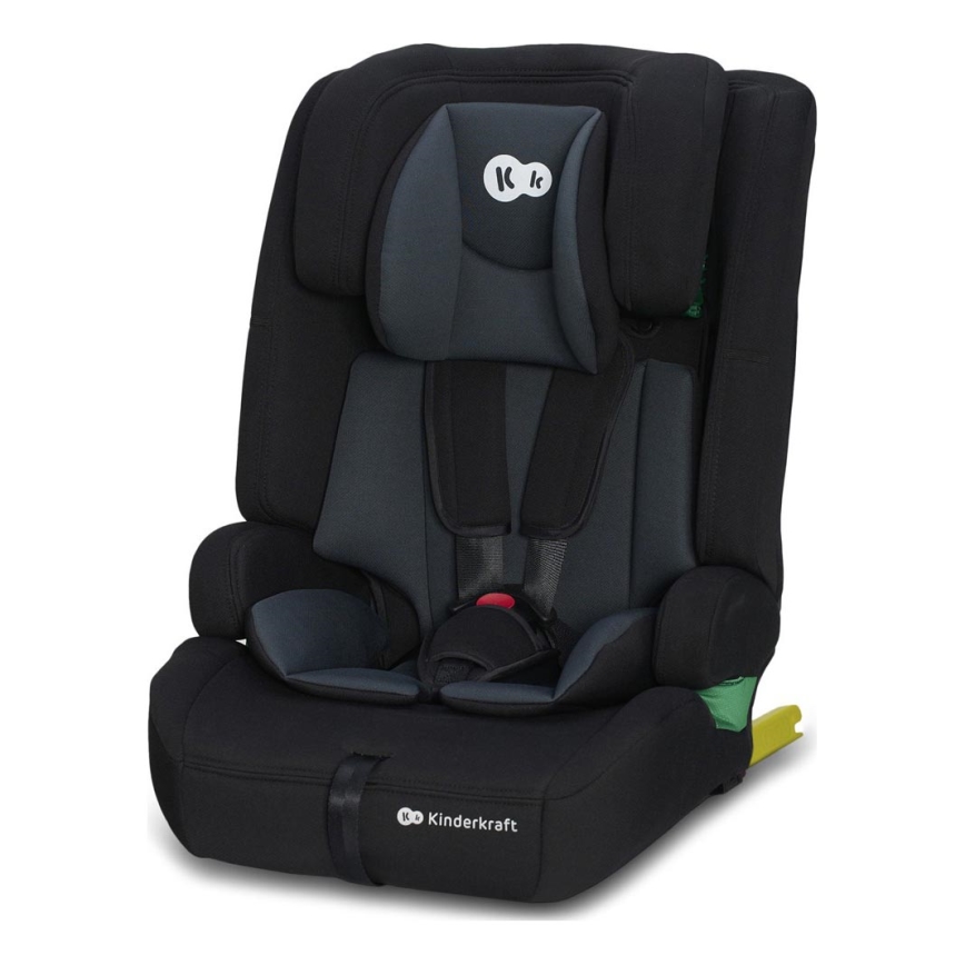 KINDERKRAFT - Seggiolino auto SAFETY FIX 2 i-Dimensioni (76-150 cm) nero