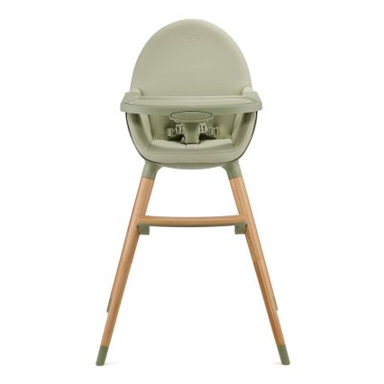 KINDERKRAFT - Seggiolone per bambini 2 in 1 FINI2 faggio/verde