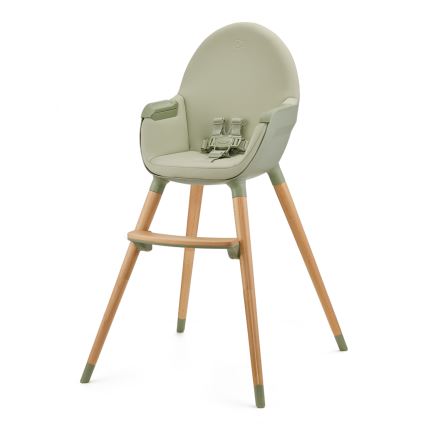 KINDERKRAFT - Seggiolone per bambini 2 in 1 FINI2 faggio/verde