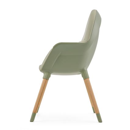 KINDERKRAFT - Seggiolone per bambini 2 in 1 FINI2 faggio/verde
