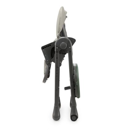 KINDERKRAFT - Seggiolone da pranzo 2 in 1 per bambini TUMMIE grigio