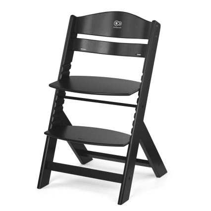 KINDERKRAFT - Seggiolone imbottito premium ENOCK per bambini, nero