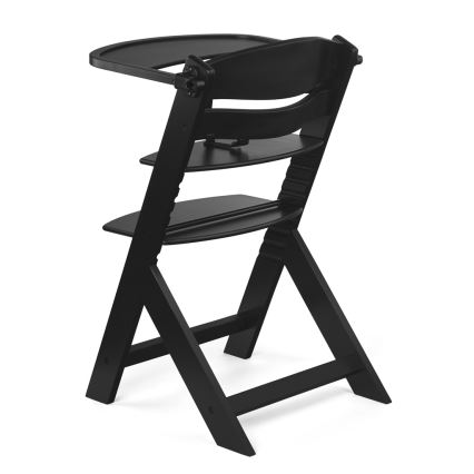 KINDERKRAFT - Seggiolone imbottito premium ENOCK per bambini, nero