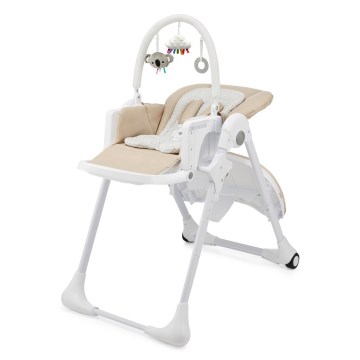 KINDERKRAFT - Seggiolone per bambini 2 in 1 TUMMIE beige