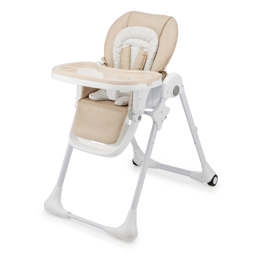 KINDERKRAFT - Seggiolone per bambini 2 in 1 TUMMIE beige