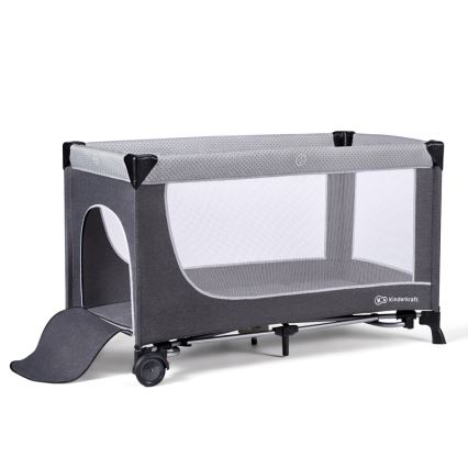 KINDERKRAFT SELECT - Culla da viaggio LEODY grigio