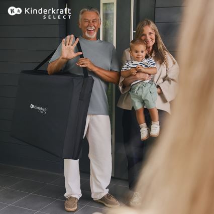 KINDERKRAFT SELECT - Culla da viaggio MOON DREAM nero