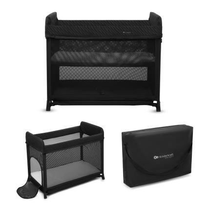 KINDERKRAFT SELECT - Culla da viaggio MOON DREAM nero