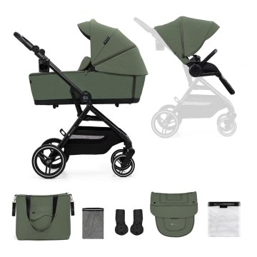KINDERKRAFT SELECT - Passeggino 2in1 YOXI Mystic verde