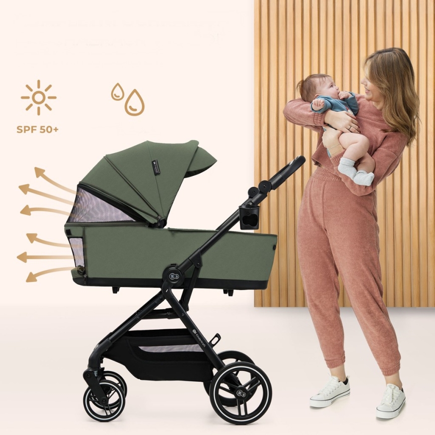 KINDERKRAFT SELECT - Passeggino 2in1 YOXI Mystic verde