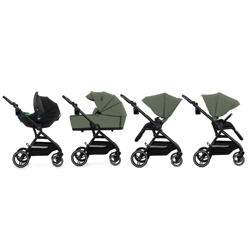KINDERKRAFT SELECT - Passeggino 2in1 YOXI Mystic verde