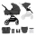 KINDERKRAFT SELECT - Passeggino combinato 2in1 YOXI Moonlight grigio