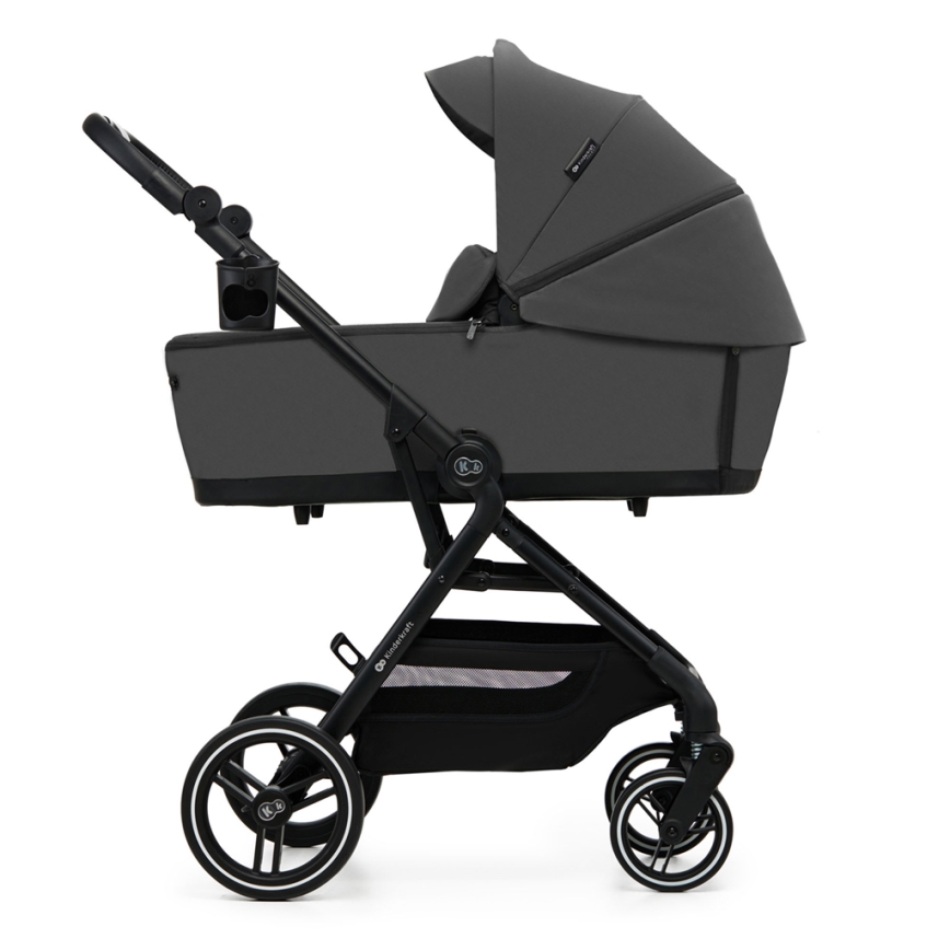 KINDERKRAFT SELECT - Passeggino combinato 2in1 YOXI Moonlight grigio